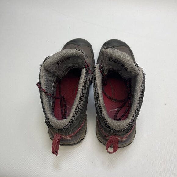 Keen Targhee III Waterproof Mid Hiking Boots Women Size 7 US Red / Brown Outdoor - Picture 13 of 16